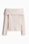 Rib-knit off-the-shoulder top - 5