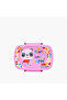 Fisher- Panda Print Lunch Box with Clip Lock Lid