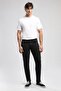 Jack men's slim fit high waist skinny jeans black