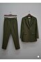 Women's Suit Jacket and Trousers Classic Office Suit - 3