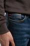 Jack Normal Waist Slim Fit Slim Leg Blue Men's Jean Trousers - 4