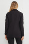 Basic Single Button Blazer Jacket - 5