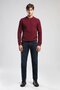 Jagger Men's Slim Straight Slim Fit Regular Waist Straight Leg Jeans Blue