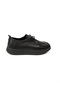 2610 Missmamma Black Leather Casual Women's Shoes - 2