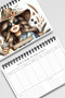 Coffee Girl Model:1 A5 Spiral-Bound To-Do List Weekly Planner - 8