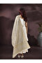 Off White Rayon Kurta with Pants and Dupatta Set - 2