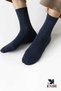 12 Pairs Men's Transitional Socks, Men's Breathable Cotton Socks, Premium Casual Socks - 5