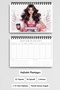 Coffee Girl Model:2 A5 Spiral-Bound To-Do List Weekly Planner - 3