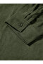 Men Green Corduroy Shirt and Pants Co-ords - 4