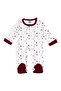 5 piece Sets include Bib, Romper, Mittens, Cap and Sleepsuit, 6-9 Months , Maroon - 2