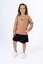 Girl's Printed Relax Fit Crew Neck Long Sleeve Dress - Color Block - 4
