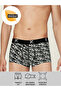 Modal Stretch Printed Trunks with Branded Elastic