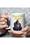 كوب سيراميك "ملك الغابة" من Stuff4 Gorilla - سعة 11 أونصة، آمن للاستخدام في غسالة الأطباق والميكروويف - 4