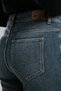 Luna High Waist Flared Cut Wide Leg Easter Juniper Women's Jean Pants - 4