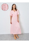 Ditsy Floral Print Pointelle Wrapover Nightdress