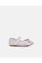 Infant Girls Silver Bow Ballerina