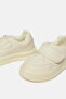 Infant Boys White Velcro Sneakers - 3