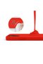 Soft Silicone iPhone 12 Pro Max Case, Microfiber Inside, Protection, Slim, Red - 3