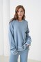 Basic Oversized Crew Neck Knitwear Bottom-Top Set Aw25Au0031 - 6