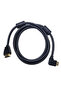 كابل HDMI من النوع L بزاوية 90 درجة كابل HDMI L بزاوية قائمة 1.5 متر