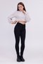Bel Lastik Crop Sweat