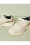 Senior Girls Beige Velcro Strap Trainer - 3