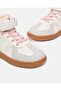 Girls White High-Top Sneakers - 3