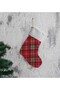 Home New Year Stocking Accessory (Plaid) - 3