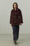 Windbreaker Detailed Jacket Coat Brown - 6