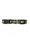 Reflective Dog Collar - Green - Medium