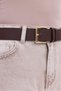 Thick Gold Buckle Women's Belt Trouser Belt Jeans Belt Coat Belt Shirt Belt - 2
