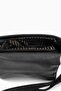 Zeytuni - Black Flat Women's Crossbody Bag Sp1257 - 7