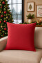 Nadia Throw Pillow Cover Red V1 50X50 - 3