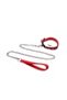 For Pet Dog Lead Chain With Pu Handle & Collar - Large (3.0*120Cm) - 6