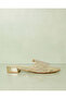 Women Gold Embellished Mule