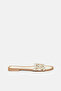 Women White Embellished Mule