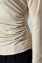 Sandy Turtleneck Ruched Detail Blouse – Comfortable & Elegant - 6