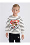Lcw Kids Crew Neck Striped Boys' Sweatshirt - 6