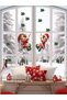 One Direction, Joyful Christmas Elves and Mistletoe, Glass, Wall Sticker, Elves 30 cm Width - 5