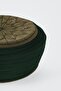 Student Yarn - Green Fabric - Green Headscarf - Plain Wrap - Bird's Eye - 7 Meters - 3