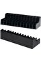 CD Case and Nintendo Switch Game Card Storage Holder Base, Holds 24 Cases, Set of 2 - 6