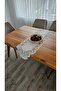 French Lace Linen Gardeya Luxury Runner - 4