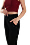Women's Black High Waist Pants (with Plus Size Option) - 4