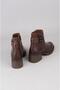 Seç 1032 Genuine Leather Heel-Style Boots (Heel Height: 6 cm) Brown - 6