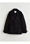 Lcw Visionanthracite Double-Breasted Collar Men's Cashmere Coat - 3