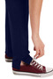 Women's Navy Blue High Waist Trousers (with Plus Size Option) - 5