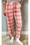 Soft Velvet Plaid Single Bottom Pajamas