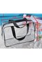 Toiletry Bag 3 Pack Clear Travel Bags for Toiletries Quart Size(Brown)cosmeticbag2023 - 5