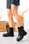 Mi̇la Women's Boots with Velcro