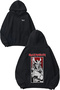 Iron Maiden the Trooper Design Back Printed Black Hooded Sweatshirt